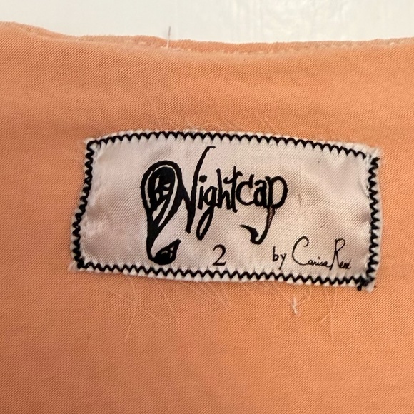 NWT Nightcap White and Nude Lace Long Sleeve Dress Size 2 - Picture 5 of 16